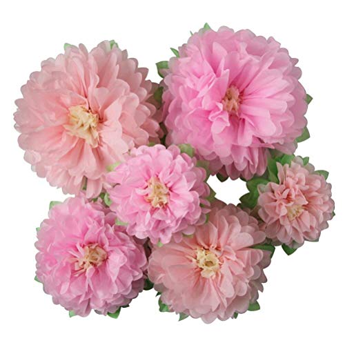 Algopix Similar Product 11 - Mybbshower Pinks Flowers Decoration