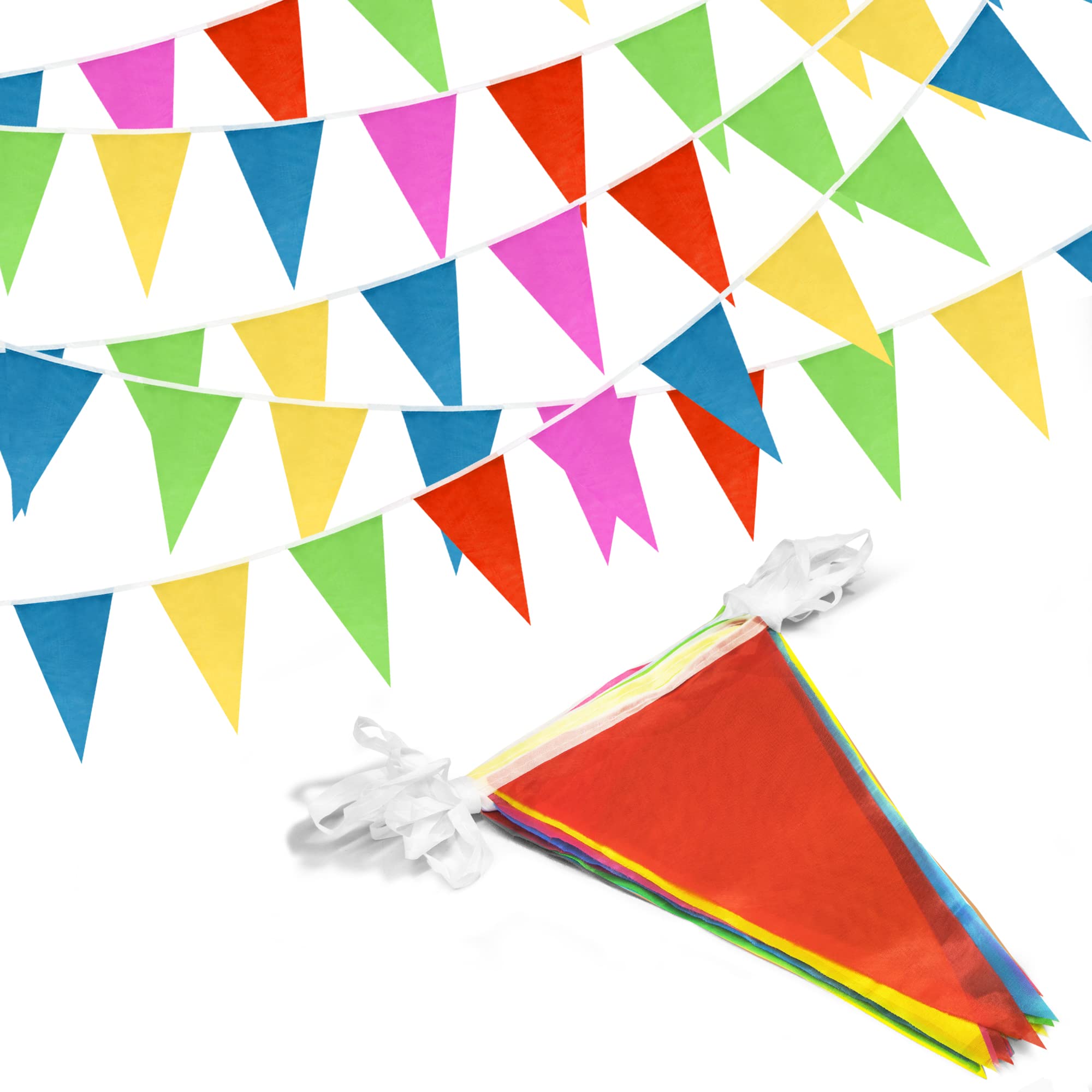 Algopix Similar Product 10 - Novelty Place 100 Feet Pennant Banner