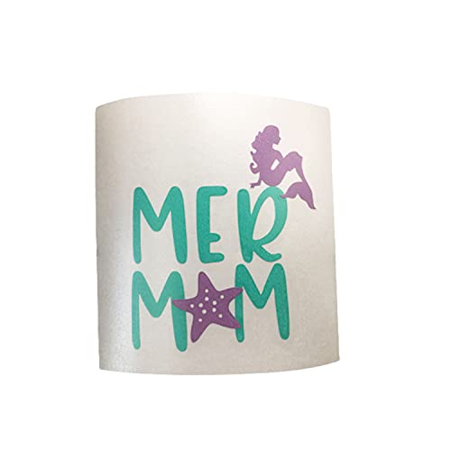 Algopix Similar Product 11 - Dash of Flair  Mermom Mermaid Vinyl