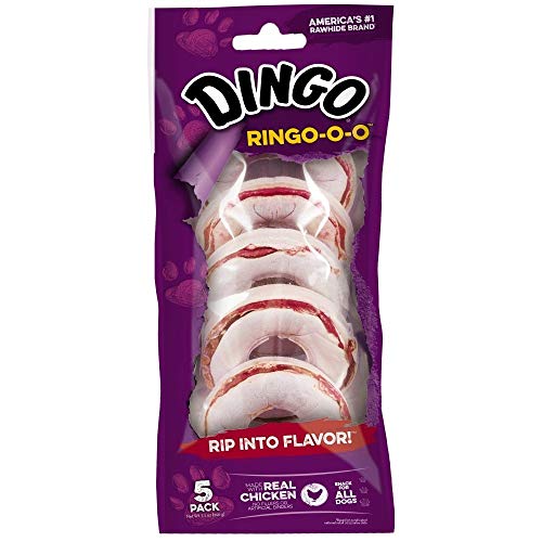 Algopix Similar Product 7 - Dingo RingoOO Rawhide Treats for All