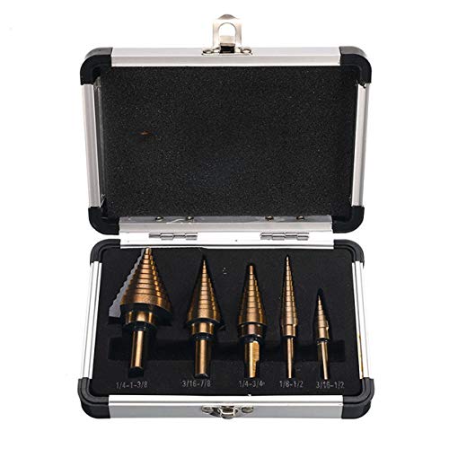 Algopix Similar Product 15 - OCGIG 5Pcs50 Sizes HSS Cobalt Step