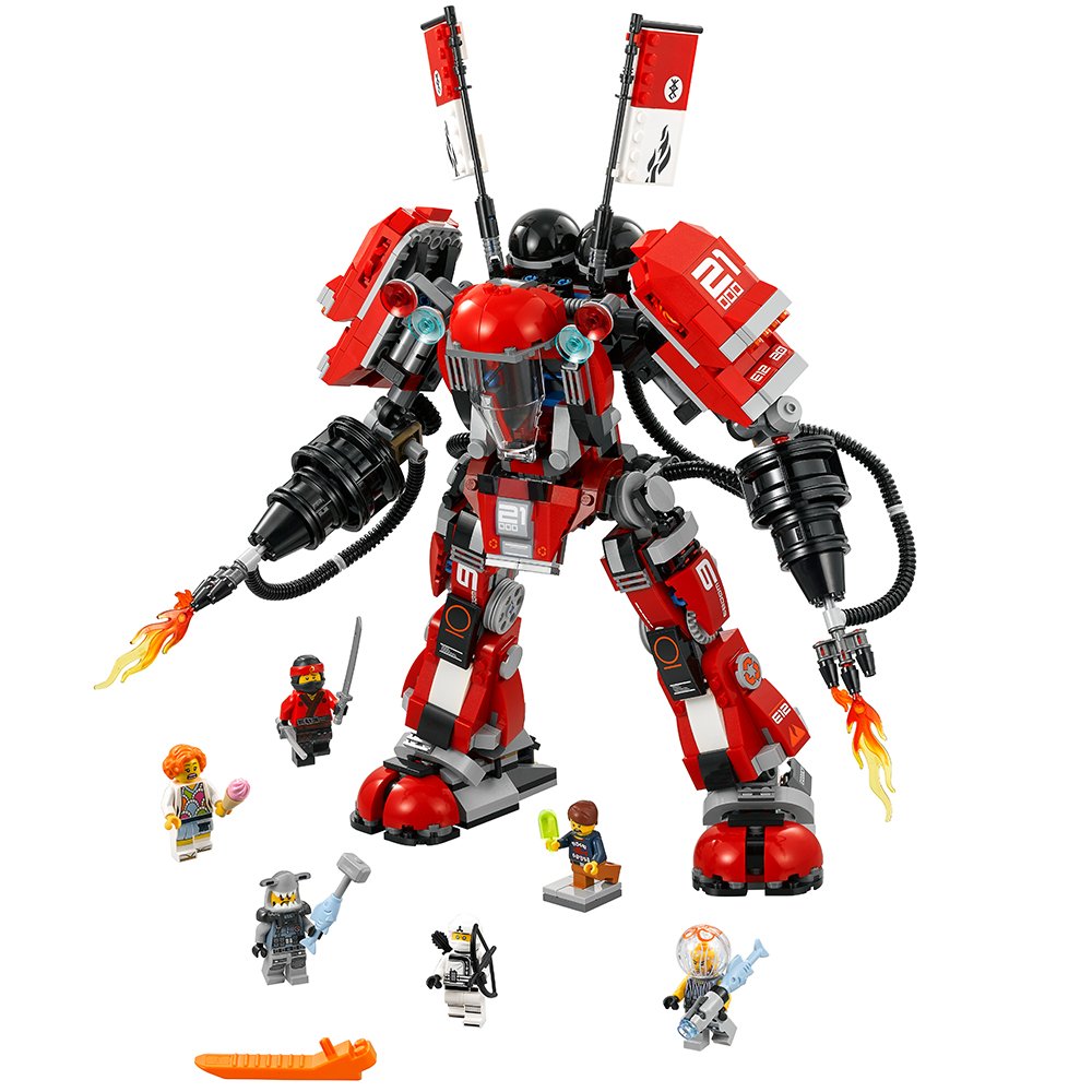 Algopix Similar Product 11 - LEGO NINJAGO Movie Fire Mech 70615