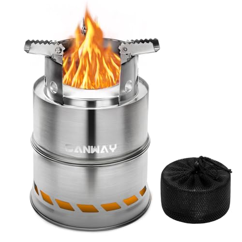 Algopix Similar Product 20 - CANWAY Camping Stove Wood