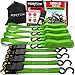 Algopix Similar Product 14 - FORTEM Ratchet Straps 1650lb Break