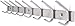 Algopix Similar Product 10 - JIA 8 Hooks Coat Hooks Hooks