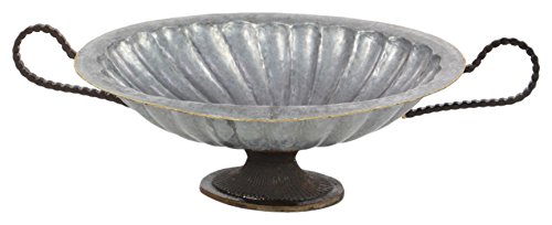 Algopix Similar Product 2 - Benzara Rustic and Classic Metal Oval