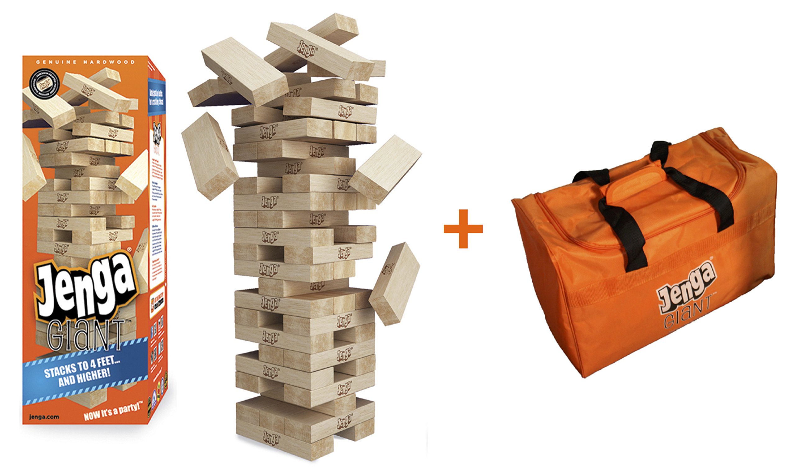 Algopix Similar Product 17 - Jenga GIANT Genuine Stacks to over 4