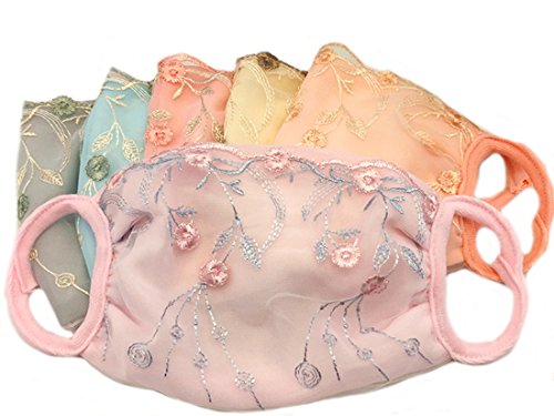 Algopix Similar Product 9 - Ewandastore 5 Pcs Flower Print Lace