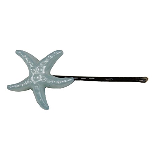 Algopix Similar Product 3 - di Prima Starfish Bobby Pin, Blue