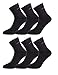 Algopix Similar Product 14 - TISOKS Mens and Womens 6Pack Black