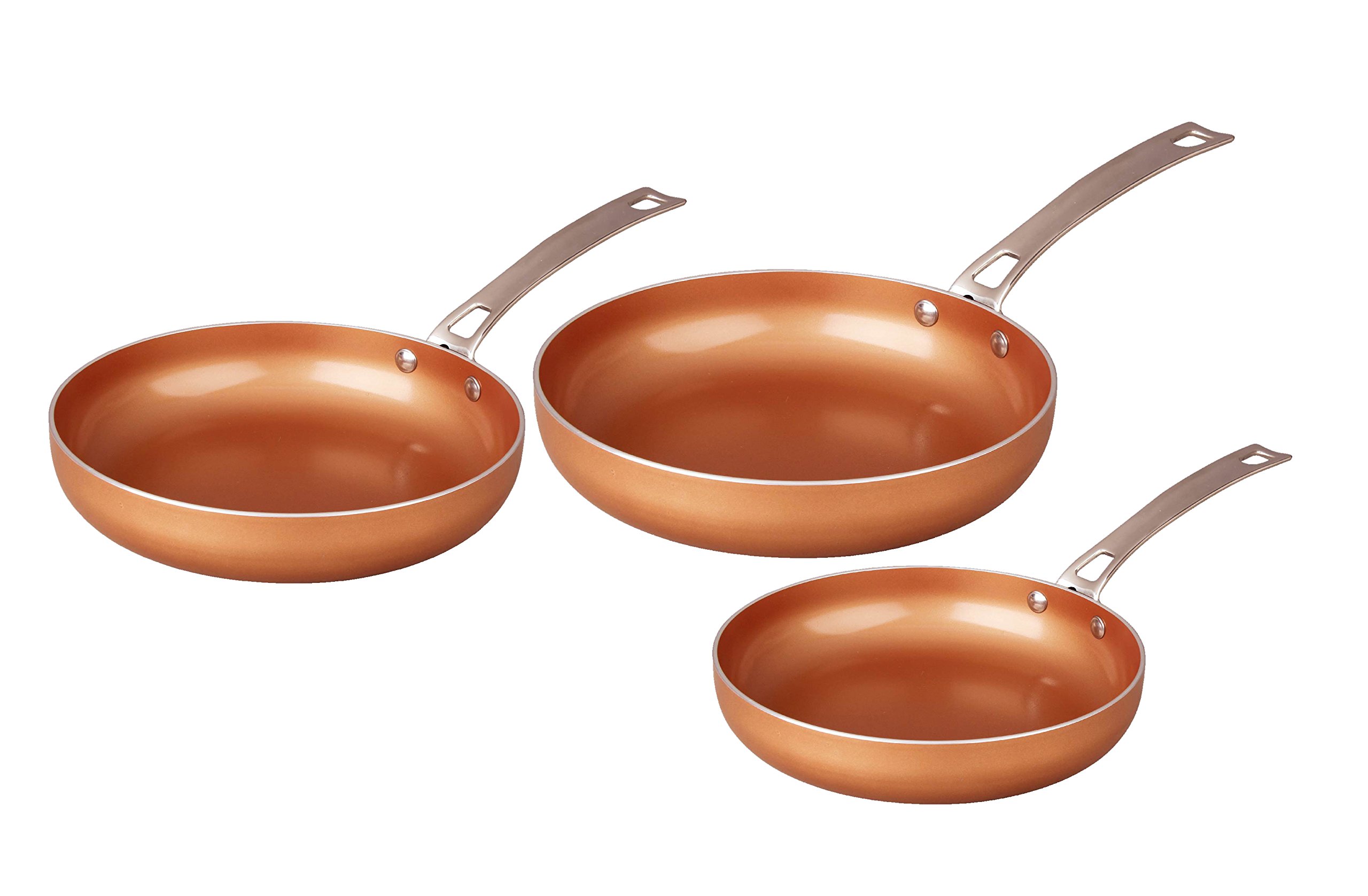 Algopix Similar Product 3 - CONCORD 3 Piece Ceramic Coated Copper
