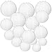 Algopix Similar Product 6 - Paxcoo 15 Packs White Round Paper