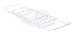 Algopix Similar Product 3 - YBM Home Adjustable Wire Bathtub Caddy