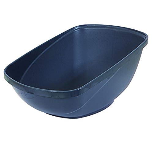 Algopix Similar Product 2 - Petmate Hi-Back Open Litter Cat Pan