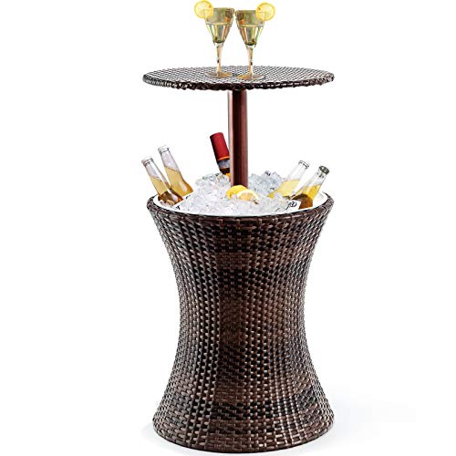 Algopix Similar Product 18 - Giantex Outdoor Cool Bar Rattan Style