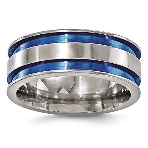 Algopix Similar Product 19 - Edward Mirell Titanium Grooved Blue