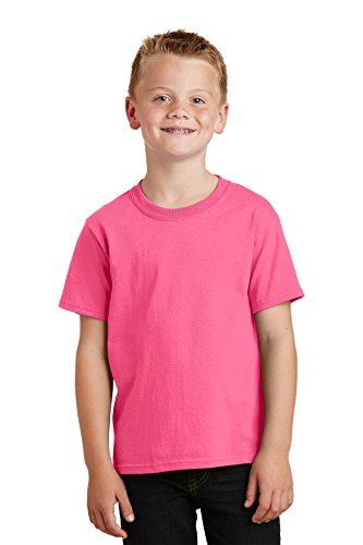 Algopix Similar Product 15 - Port & Company Youth Core Cotton Tee
