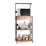 Algopix Similar Product 4 - Giantex 59 Bakers Rack Microwave Stand