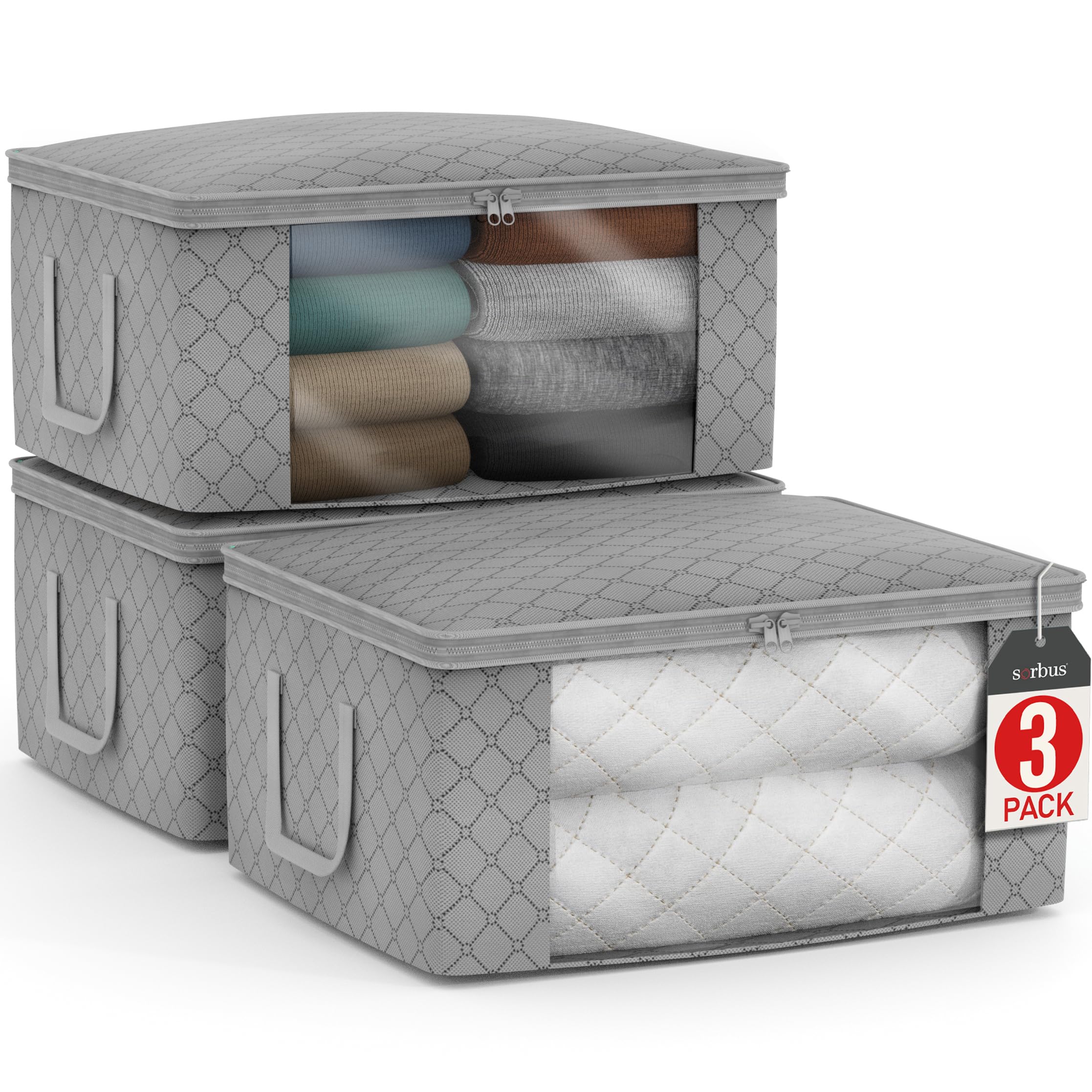 Algopix Similar Product 14 - Sorbus Medium Clothes Storage Bags 