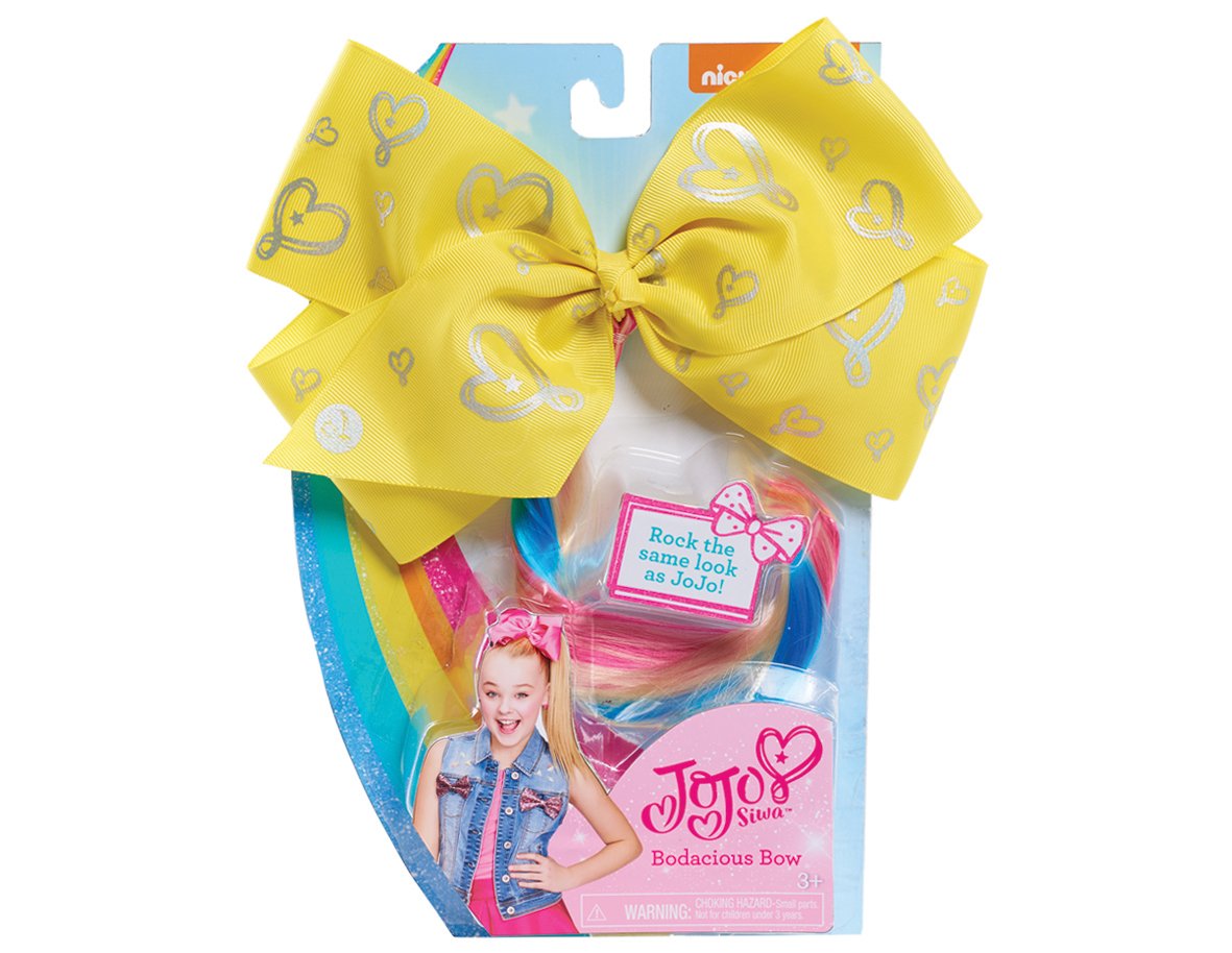 Algopix Similar Product 19 - Just Play JoJo Bodacious Bow, Yellow