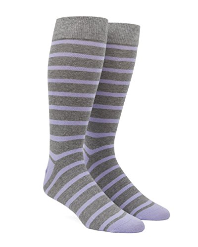 Algopix Similar Product 2 - The Tie Bar Trad Stripe Lavender Mens
