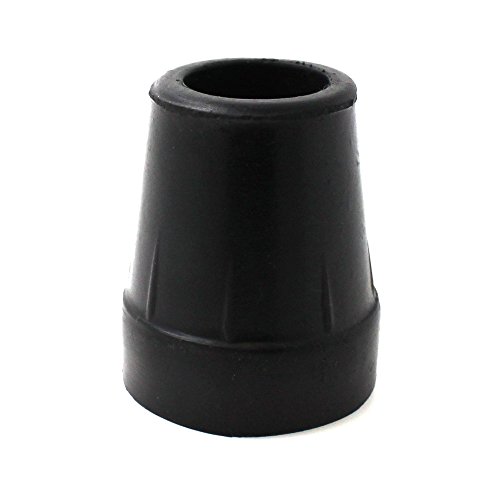 Algopix Similar Product 15 - Qty 4X 19mm 34 Black Rubber Ferrules