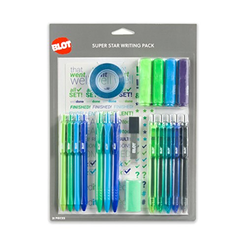 Algopix Similar Product 11 - BLOT Super Star Writing Pen Value Pack