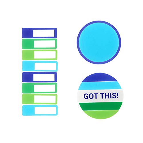 Algopix Similar Product 10 - BLOT Shaped Sticky Notes and Tags Pack
