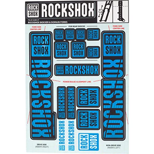 Algopix Similar Product 5 - RockShox Fork Decal Kit  35mm Dual