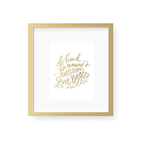 Algopix Similar Product 7 - Emily Ley Paper Family Rules Art Print
