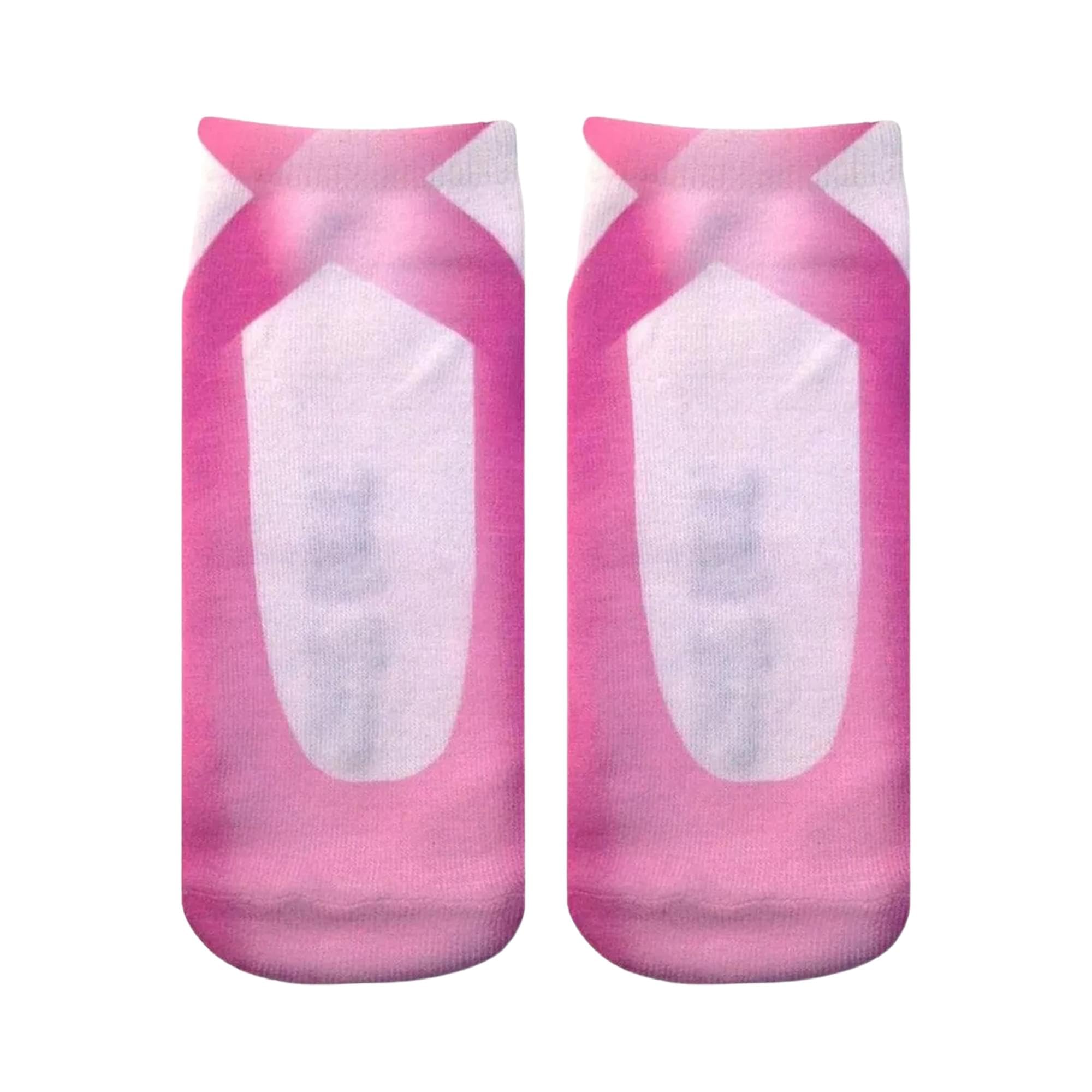 Algopix Similar Product 7 - Living Royal Photo Print Ankle Socks