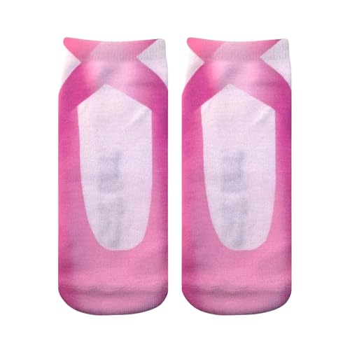 Algopix Similar Product 15 - Living Royal Photo Print Ankle Socks
