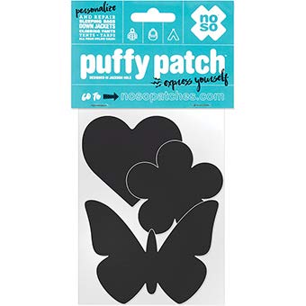 Algopix Similar Product 16 - Puffy Patches Noso Bunny Black