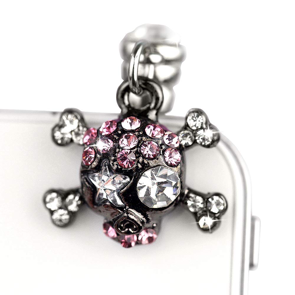 Algopix Similar Product 5 - Cute Crystal Gray Sugar Skull Cross