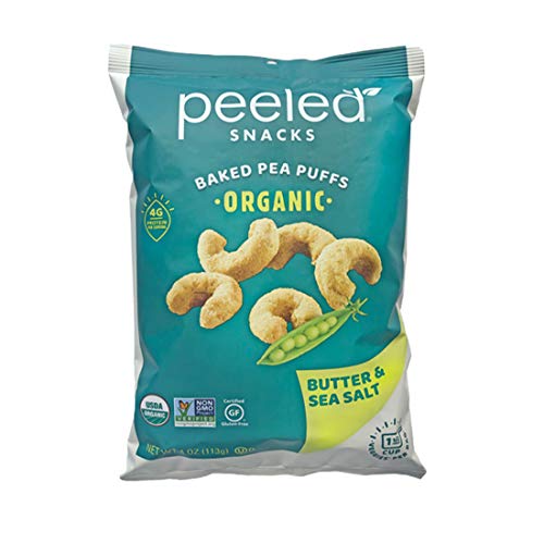 Algopix Similar Product 2 - Peeled Snacks Organic Baked Pea Puffs