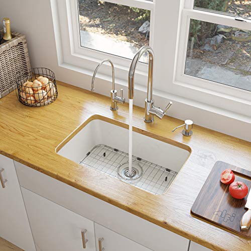Algopix Similar Product 19 - ALFI brand AB503UMW White Single Bowl