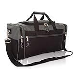 Algopix Similar Product 19 - DALIX 21 Blank Sports Duffle Bag Gym
