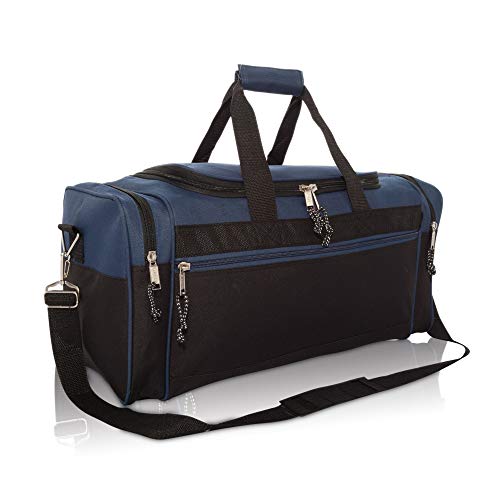 Algopix Similar Product 20 - DALIX 21 Blank Sports Duffle Bag Gym