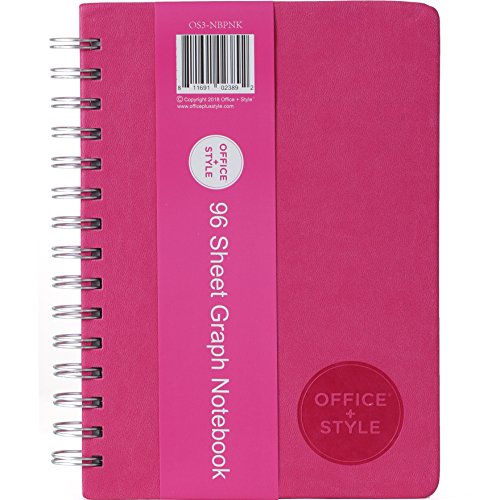 Algopix Similar Product 8 - OfficeStyle PU Personal Graph Notebook