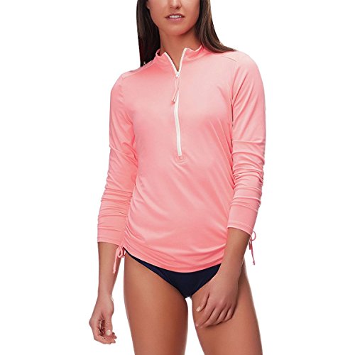 Algopix Similar Product 11 - Carve Designs Cruz Rashguard Flamingo