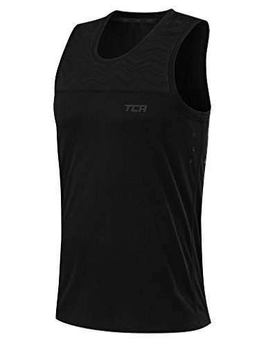 Algopix Similar Product 11 - TCA Mens Hazard Running  Gym Vest 