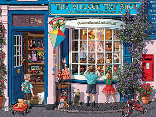Algopix Similar Product 7 - White Mountain Puzzles Village Toy Shop