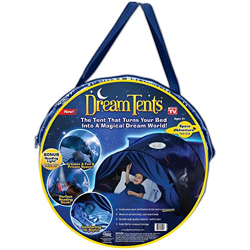 Algopix Similar Product 8 - Dream Tents Kids Pop Up Bed Tent