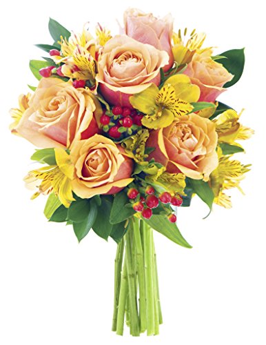 Algopix Similar Product 13 - KaBloom AllSpice Bouquet of Red Roses