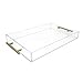 Algopix Similar Product 2 - Isaac Jacobs Clear Acrylic Serving Tray