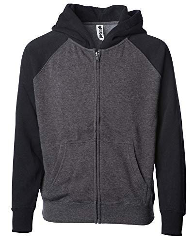Algopix Similar Product 7 - Global Blank Youth Lightweight Zip Up