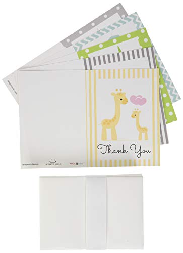 Algopix Similar Product 8 - Thank You Cards for Baby Shower Kids