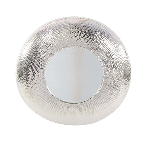 Algopix Similar Product 1 - Benzara Enticing Aluminum Round Wall