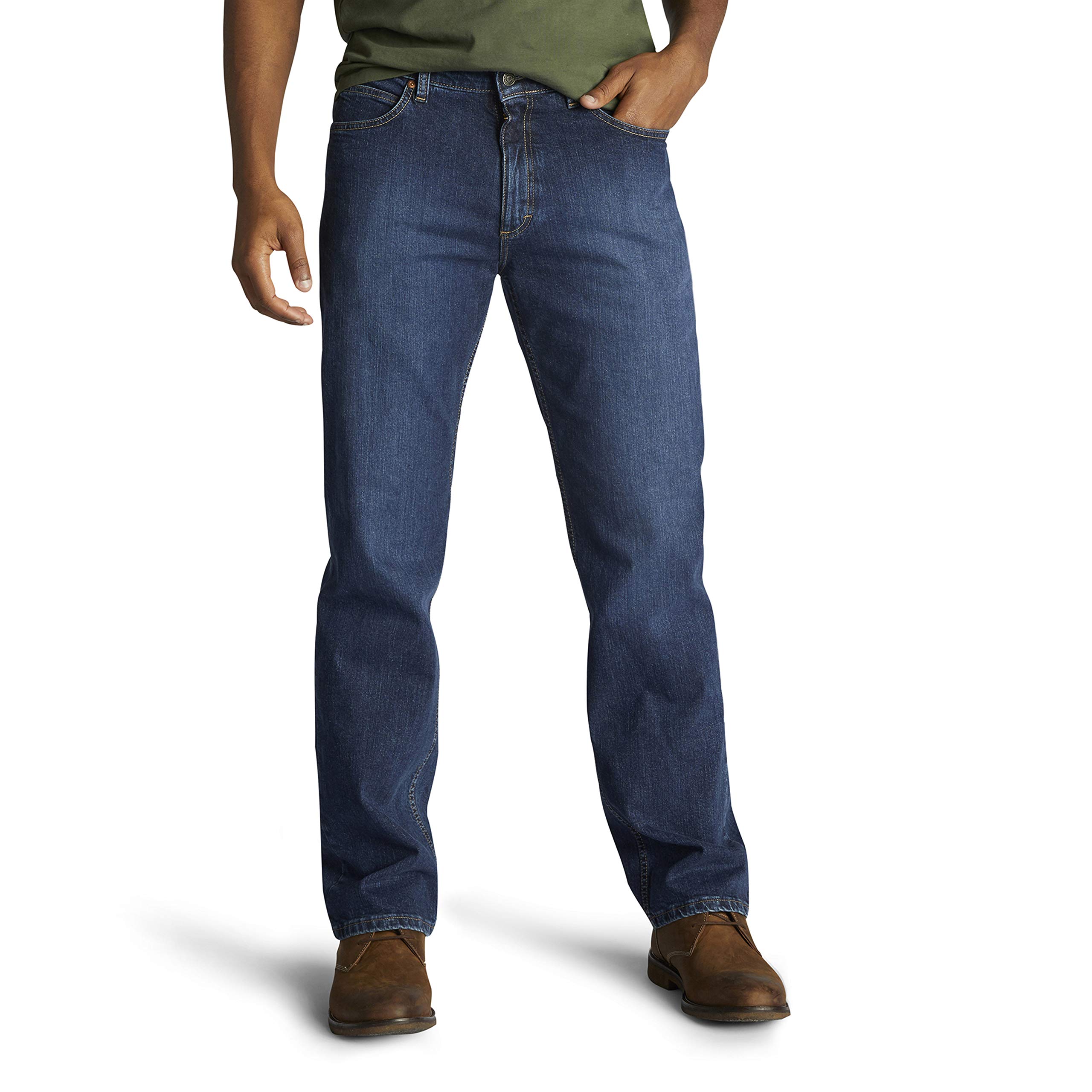 Algopix Similar Product 6 - Lee Mens Relaxed Fit Straight Leg
