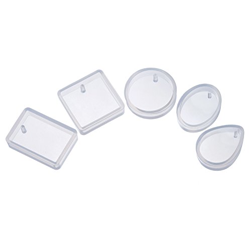 Algopix Similar Product 8 - TOODOO 5 Shapes Silicone Resin Mould